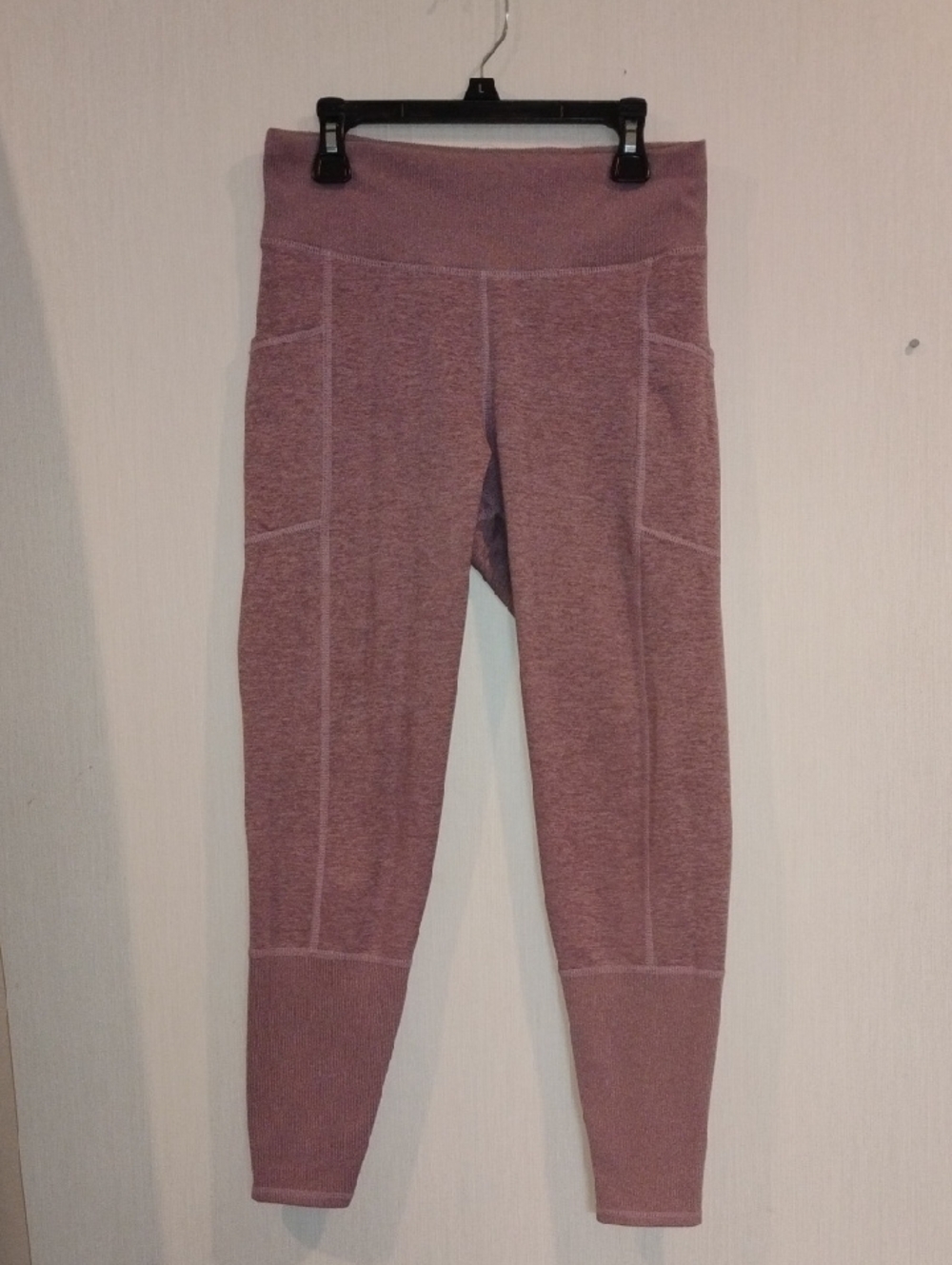 Threads 4 Thought mauve high-waist seamless leggings